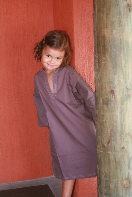 Chemise blanc fille ans nuit