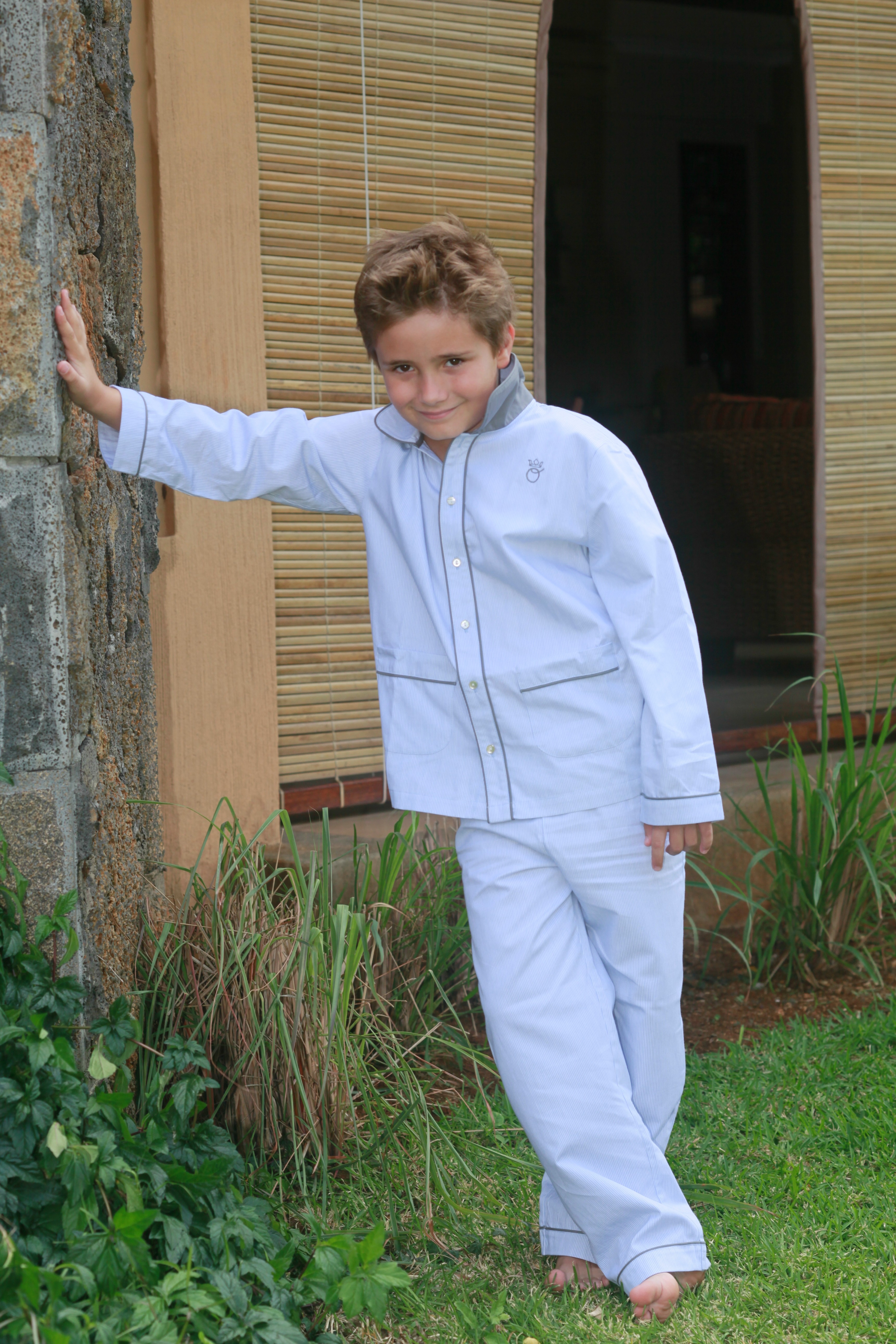 Pyjama Long Gar on Ray ciel Louis L orangerie