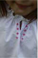 Pyjama Fille Ines blanc