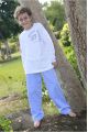 Blue boy's pyjama