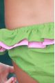 Maillot Culotte Fille Luciole Vert Grenouille