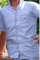 Pyjashort Homme Jules bleu ciel