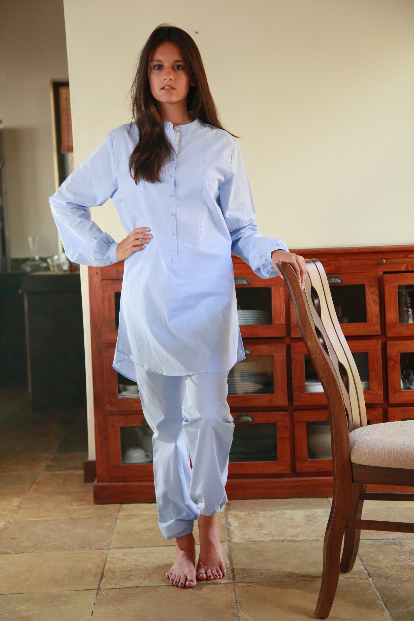 Pyjama Femme PAO Ciel L orangerie