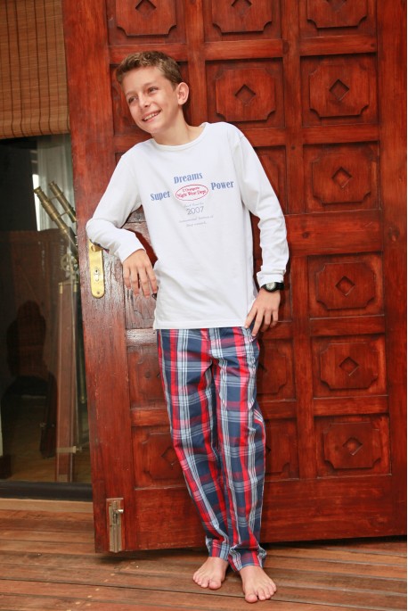Pyjama femme ecossais hotsell