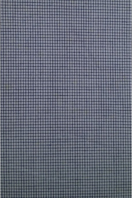 TISSU POPELINE MICRO VICHY CIEL