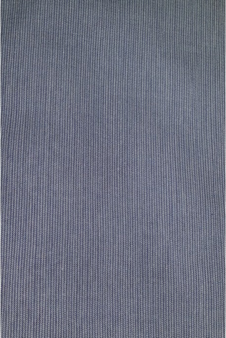 Tissu Voile Micro Rayures Bleu