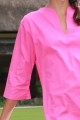 Chemise de nuit Fille Nora Voile Fuchsia