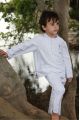 Pyjama Garcon Grégoire rayé gris