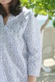 Printed ladies' nightshirt