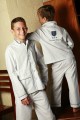 Boys' Pyjama with sky blue stripe