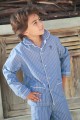 Blue Stripe Boys’ Pyjamas