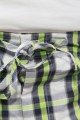 Green Navy Check Pyjama for Men