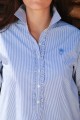 Blue striped Ladies’ Nightshirt