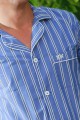 Blue striped Men's pyjama