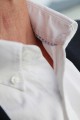 Col de Chemise Blanche pour homme