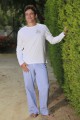 Pyjama Long Rayure Ciel Homme Gonzague Sr