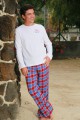 Men’s Red checks Pyjamas Gonzague Sr