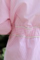 Robe de Chambre Rayure Rose pour Fille Etoile