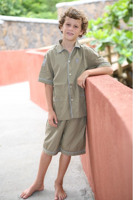 Pyjama Garçon Ulrich Taupe