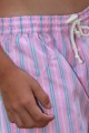 Maillot Boxer Garçon Poisson Rose Rayé Bleu